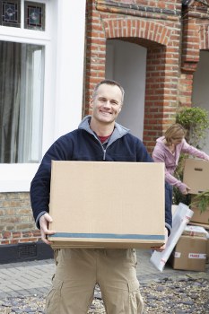 Man with van service helping with a local move in Paddington