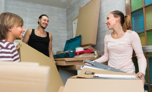 Removal team helping with a residential move in Paddington