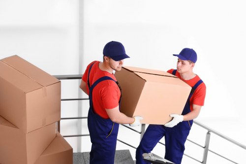Packing boxes and moving supplies for a Paddington home move