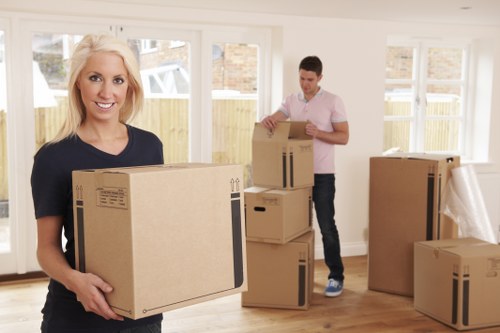 Local removal team handling a residential move in Paddington
