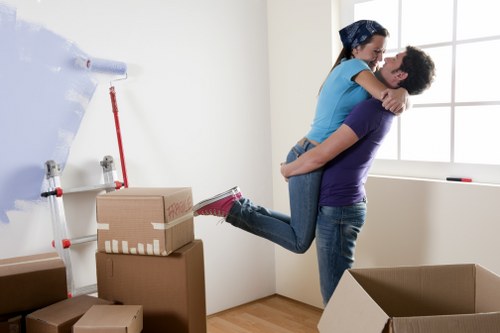 Office relocation planning in Paddington with commercial moving equipment