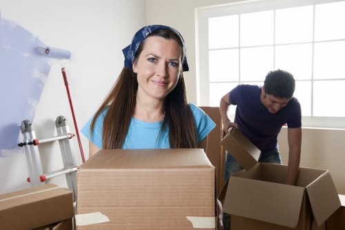 Moving furniture from a student flat in Paddington