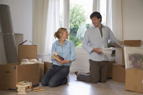 Paddington moving van arranged for a flat or office relocation