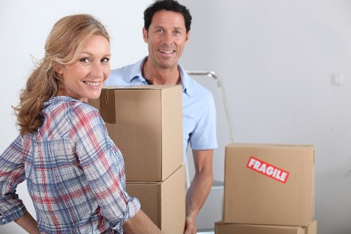 Professional van move completed with attention to safety